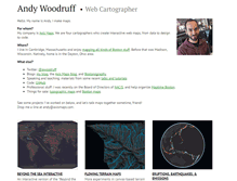 Tablet Screenshot of andywoodruff.com